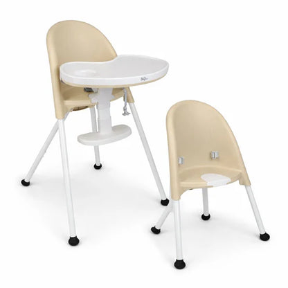 BABYLUXE HIGH CHAIR SEGLONIA 3-IN-1 FOLDING HIGH CHAIR, 3-POINT HARNESS